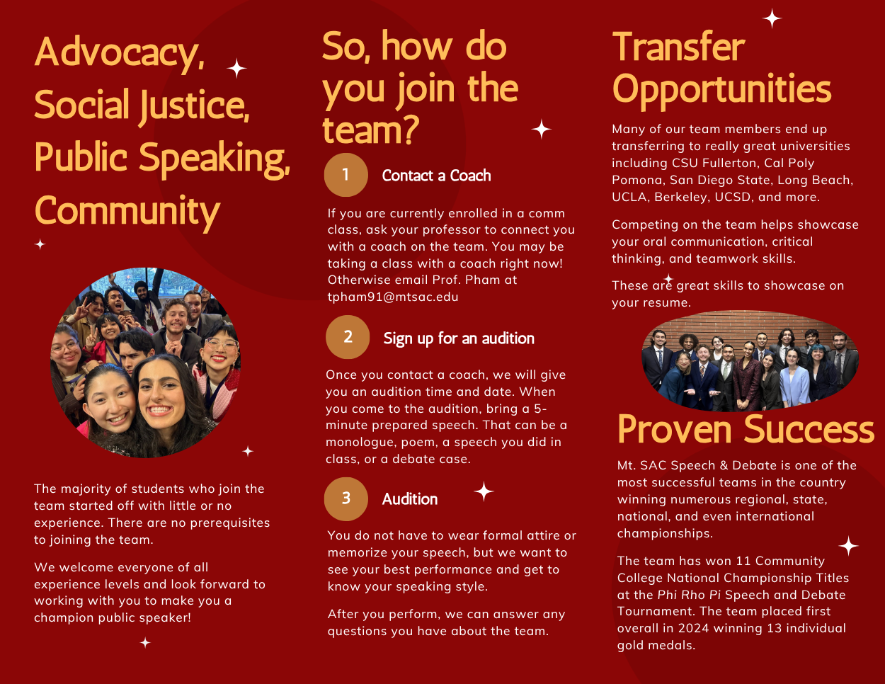 how to join the team